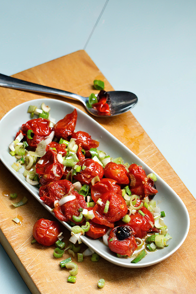 Receta Ensalada De Tomates Asados Dieta Keto Gratis