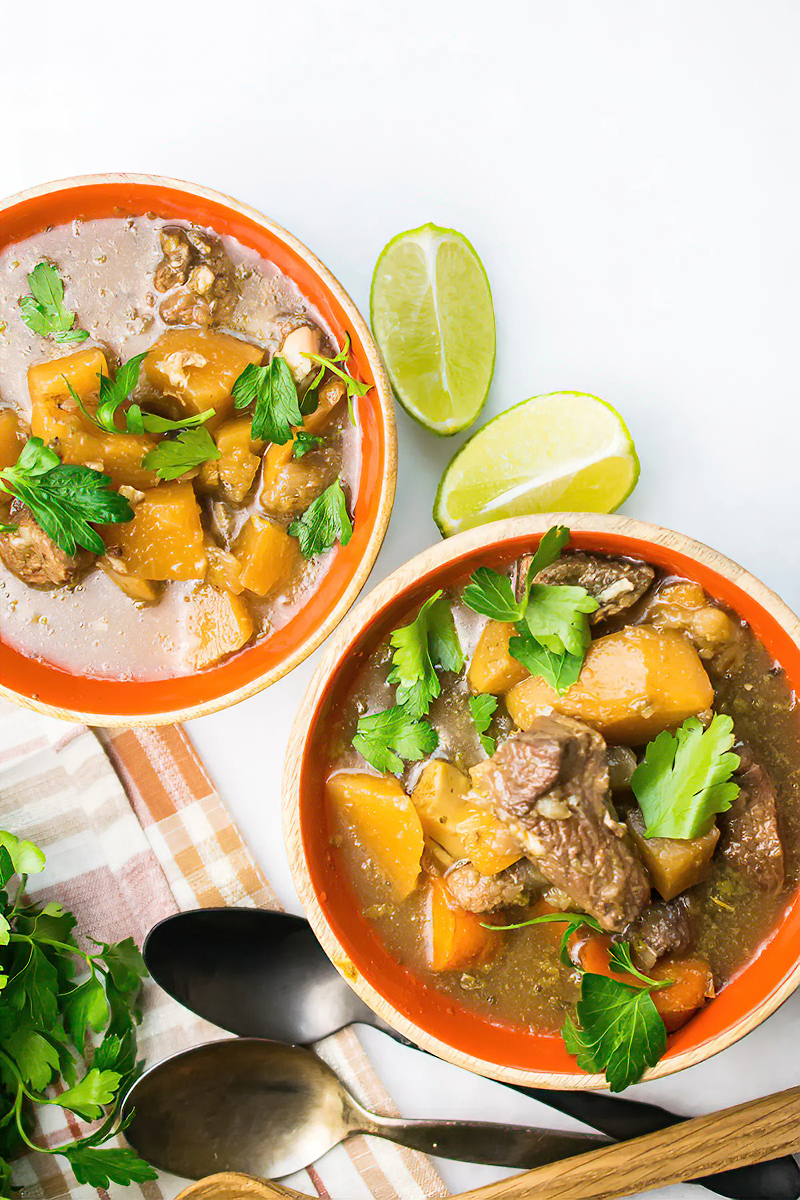 Receta estofado de carne a fuego lento