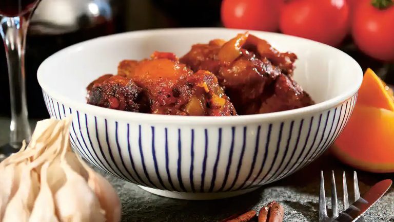 Receta estofado de rabo de buey bajo en carbohidratos