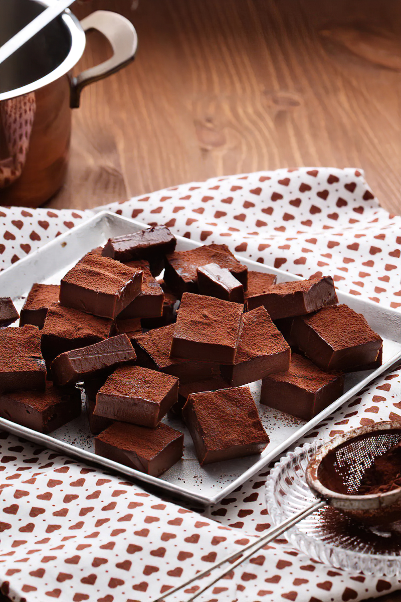 Receta fudge de chocolate bajo en carbohidratos