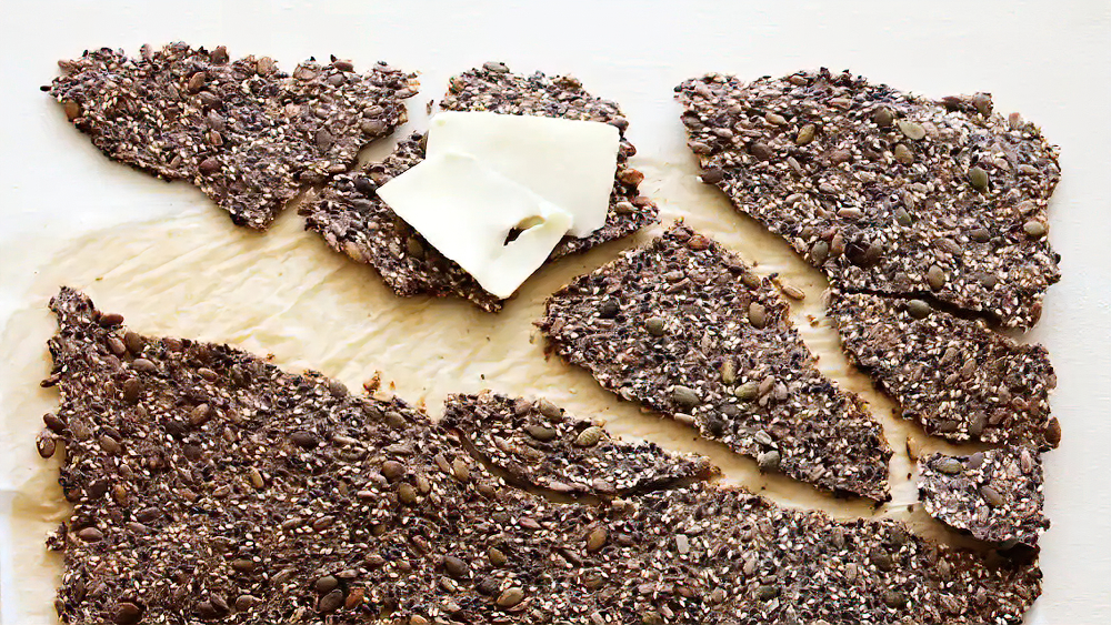 Receta galletas saladas de semillas keto