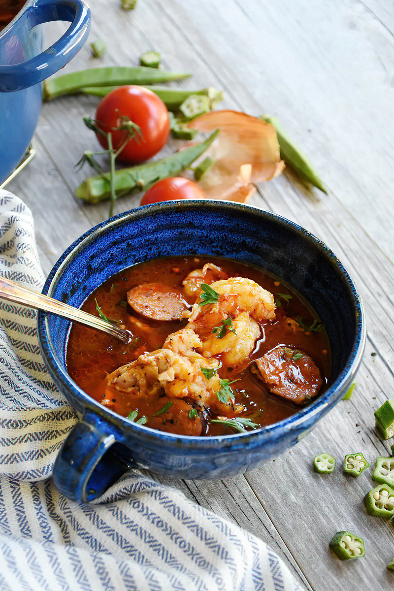 Receta “gumbalaya” baja en carbohidratos