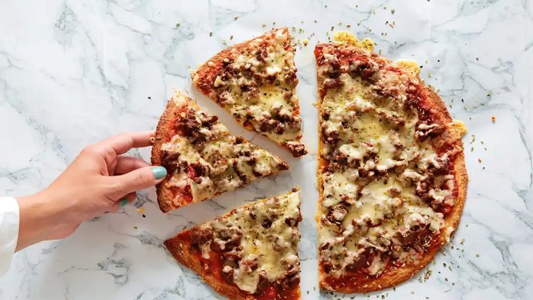 Receta pizza “fat head” cetogénica