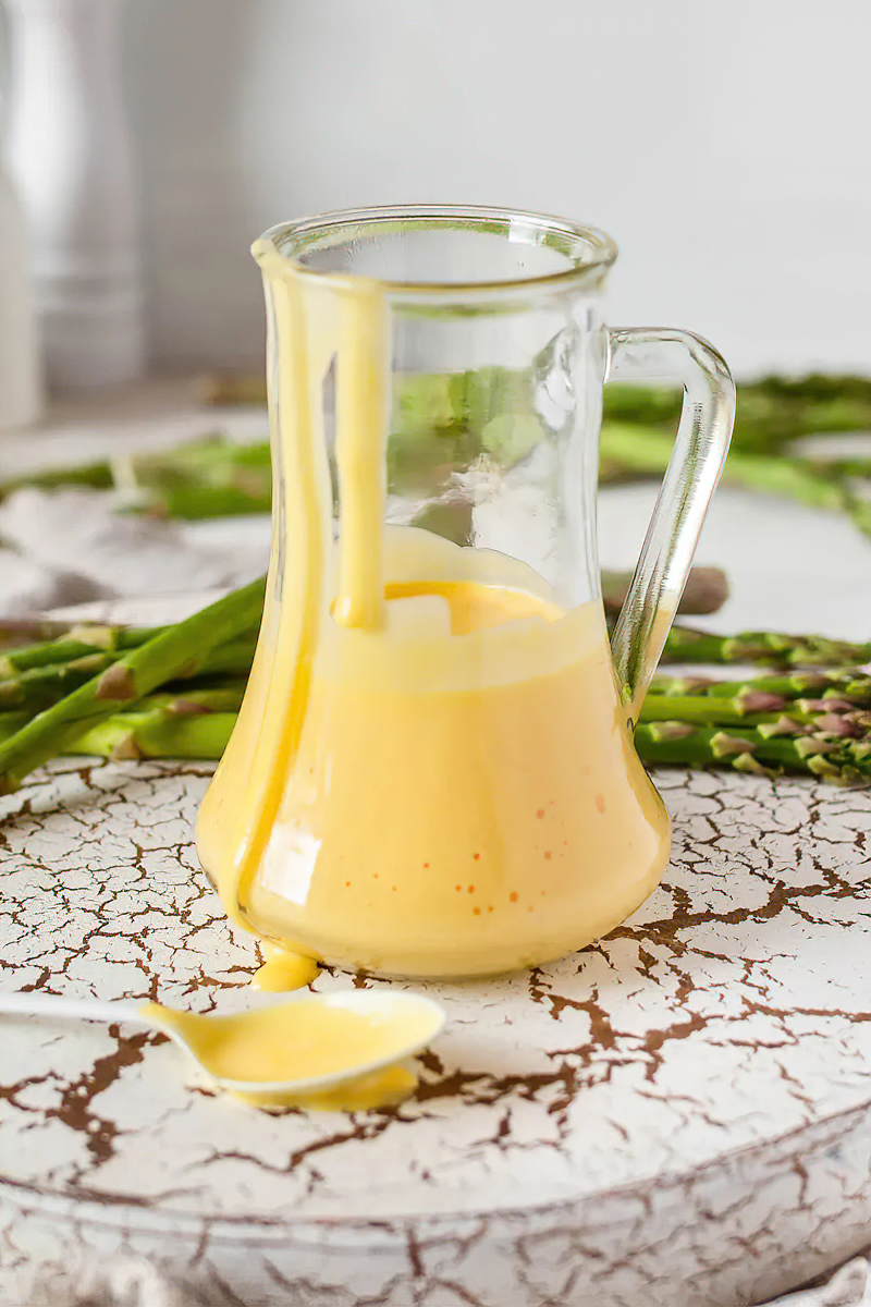 Receta salsa holandesa en 5 minutos