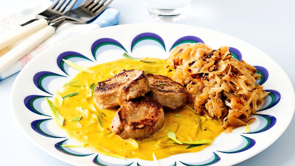 Receta solomillo de cerdo al curry