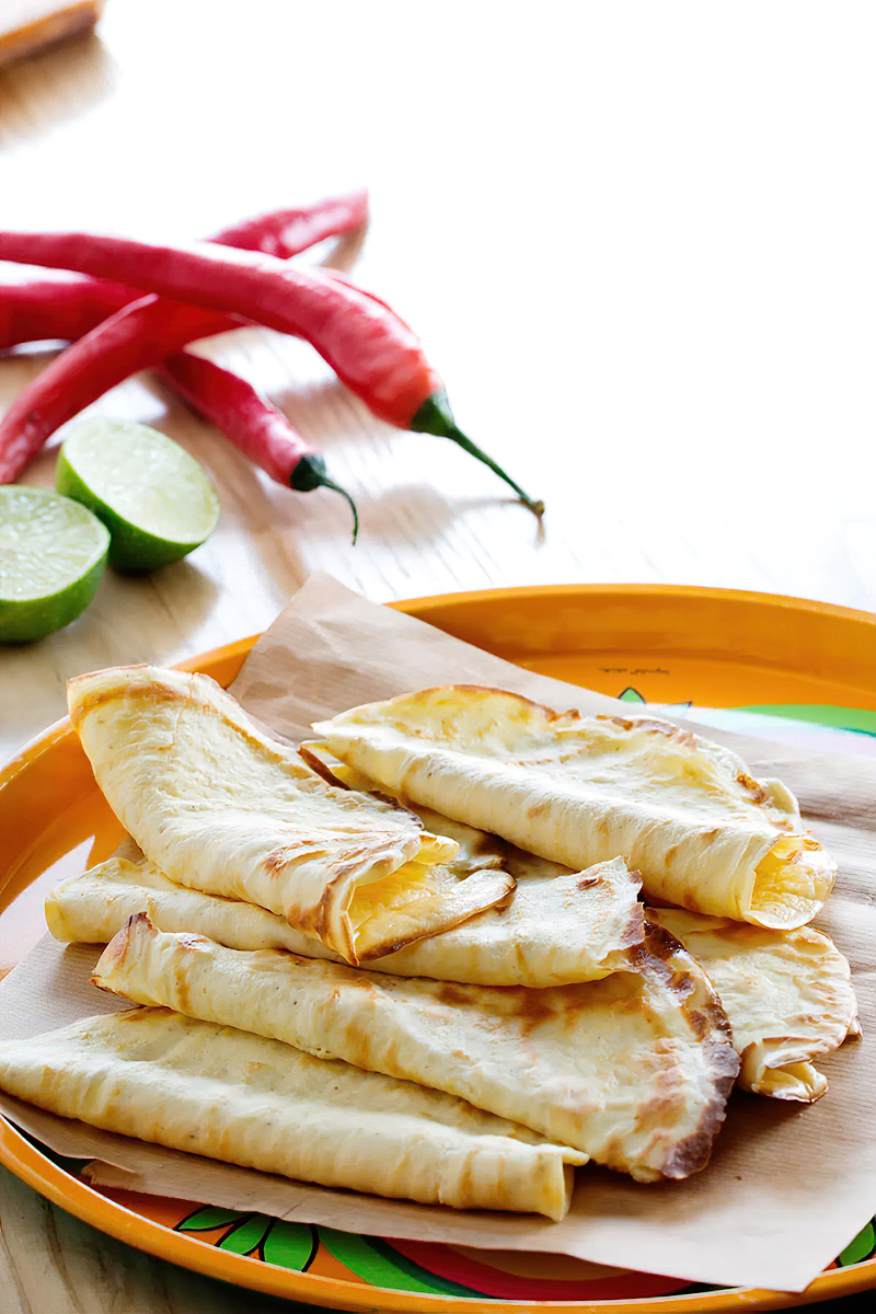 Receta tortillas bajas en carbohidratos