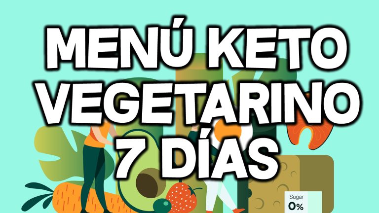 Menú keto vegetariano 7 días