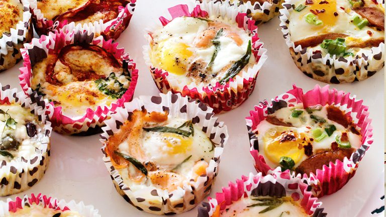 Receta huevos cupcakes keto para llevar