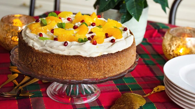 Receta tarta de queso, naranja y jengibre bajo en carbohidratos