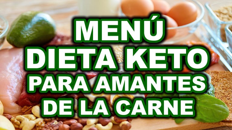 Menú dieta keto para amantes de la carne