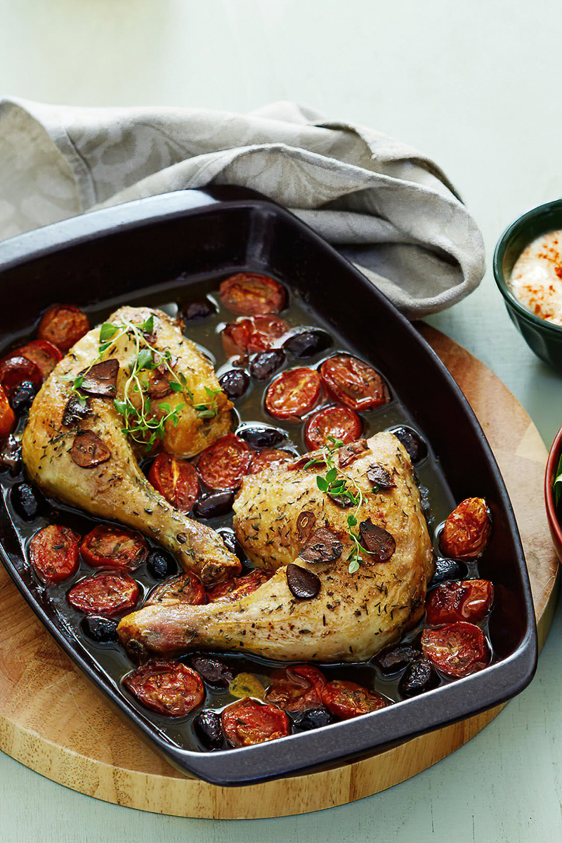 Pollo keto a la provenzal