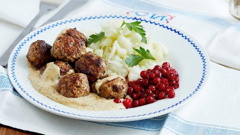 Receta albóndigas suecas bajas en carbos