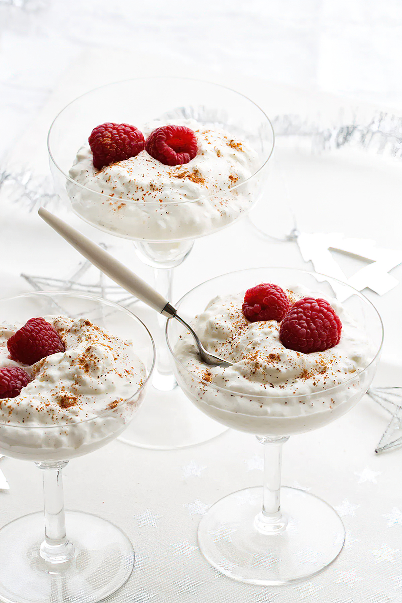 Receta arroz con leche cremoso bajo en carbohidratos