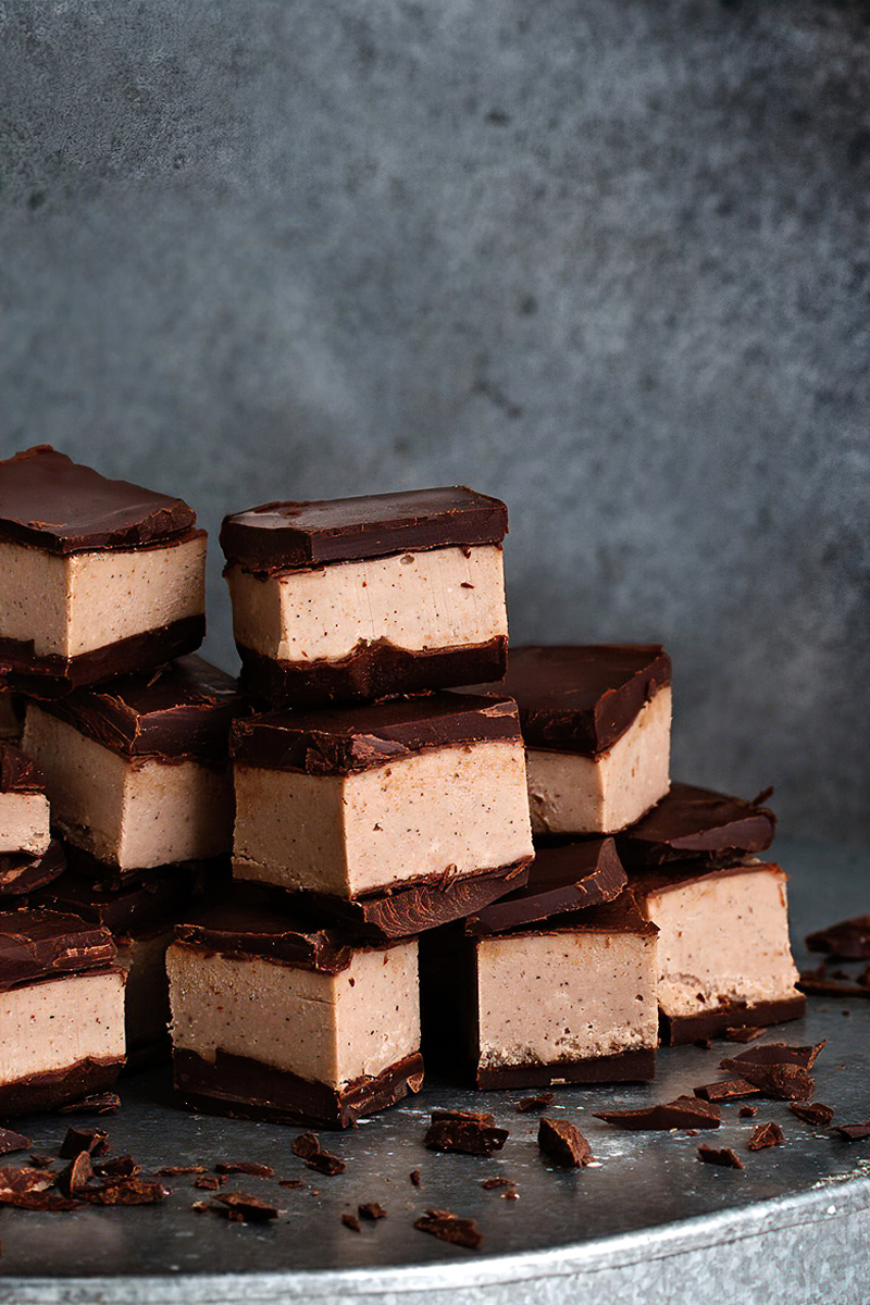 Receta caprichos de turrón bajo en carbohidratos