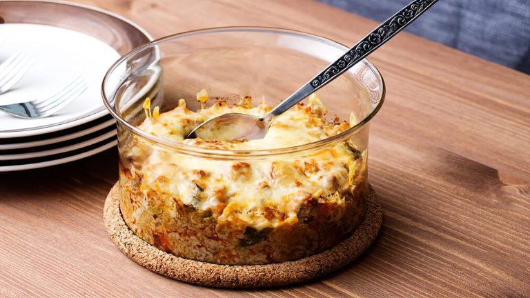 Receta cazuela cetogénica de repollo relleno