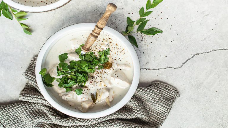 Receta curry keto de coco