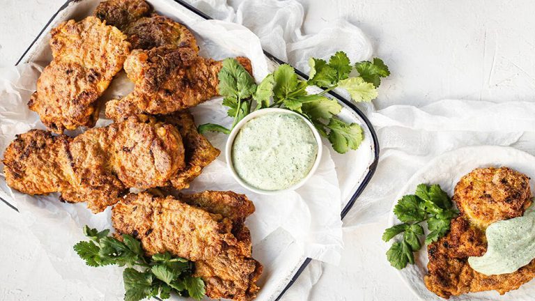 Receta pollo keto hindú farcha con salsa chutney