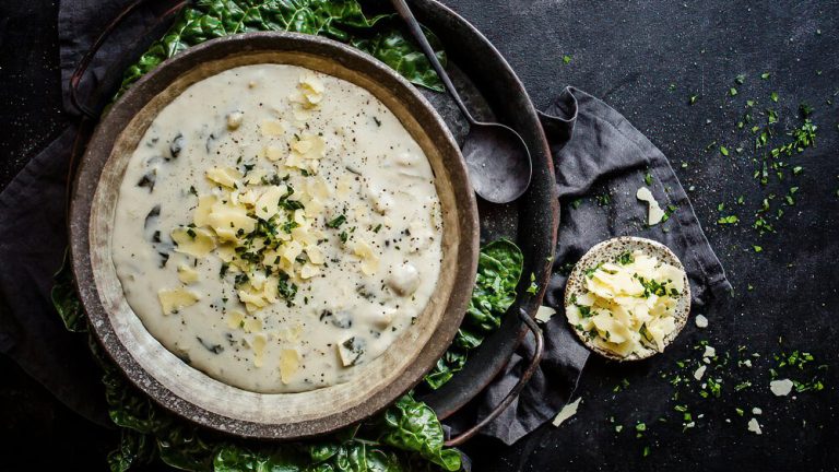 Receta sopa de espinaca y alcachofa bajo en carbohidratos