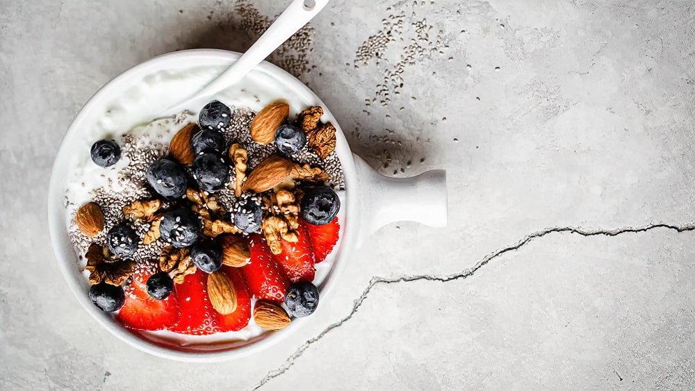 Receta Tazón de desayuno con requesón