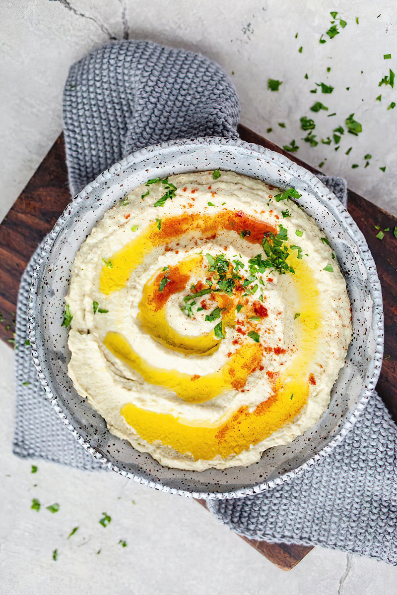 Receta Hummus baja en carbohidratos