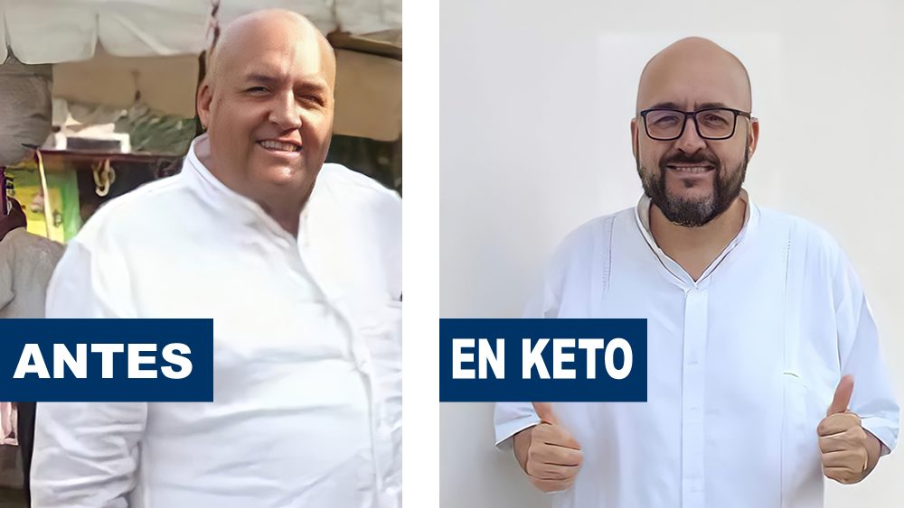 Historia de juan carlos con la dieta keto